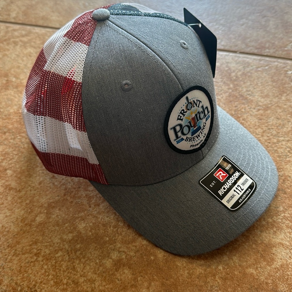 Patriotic Brand New Brewery Trucker Hat